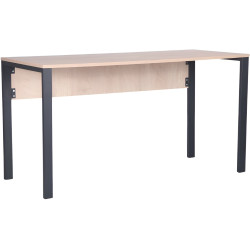 Masa de birou Pluto 1380 (Graphite/Oak) Thumb