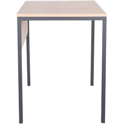 Masa de birou Pluto 1380 (Graphite/Oak) Thumb