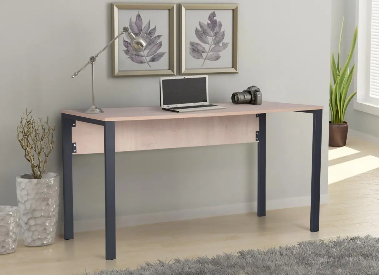 Masa de birou Pluto 1380 (Graphite/Oak)