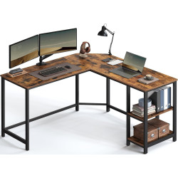 Masa de birou Vasagle LWD72X (Rustic Brown/Black) Thumb