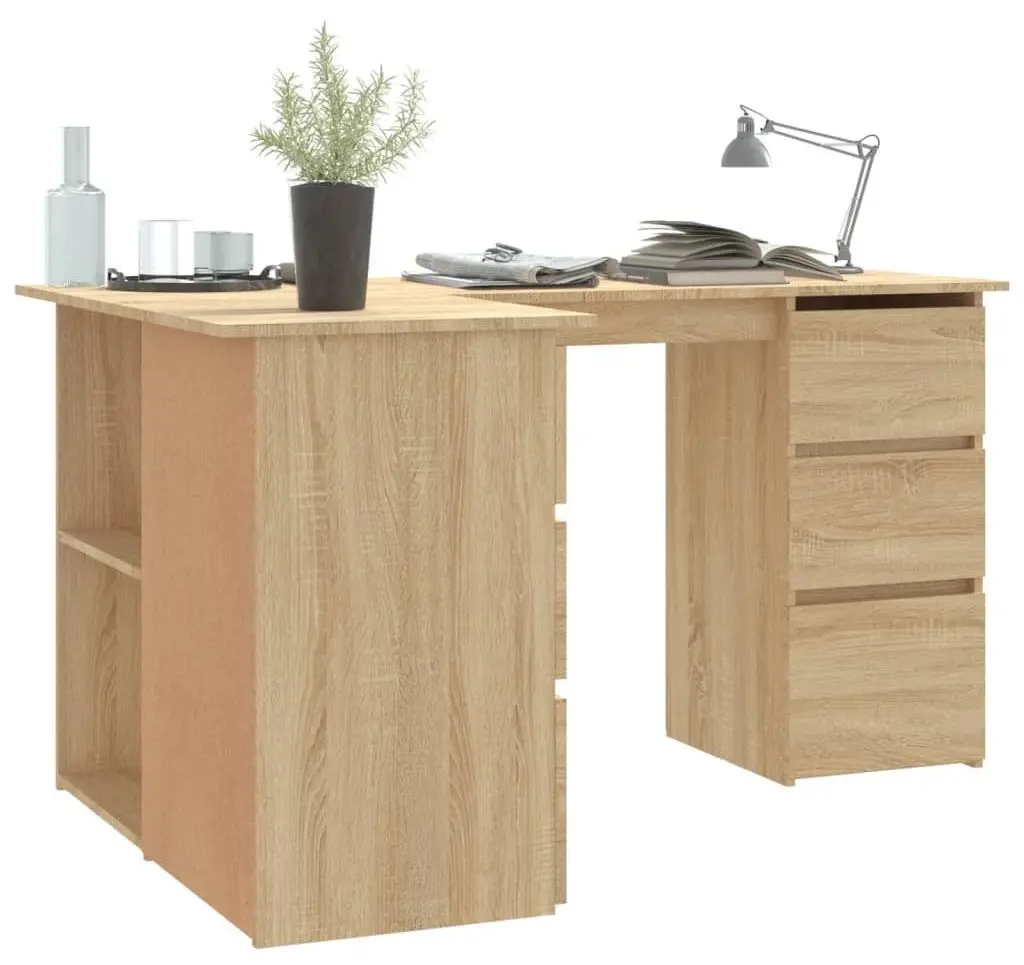 Письменный стол VidaXL 801092 (Sonoma Oak)