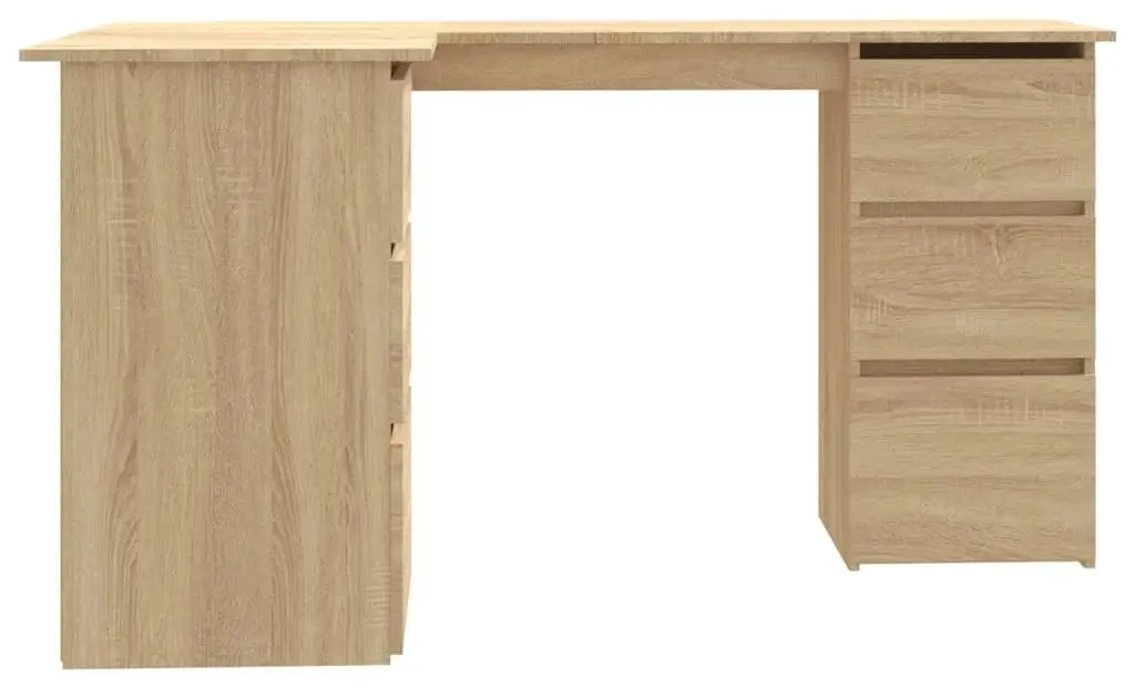 Письменный стол VidaXL 801092 (Sonoma Oak)