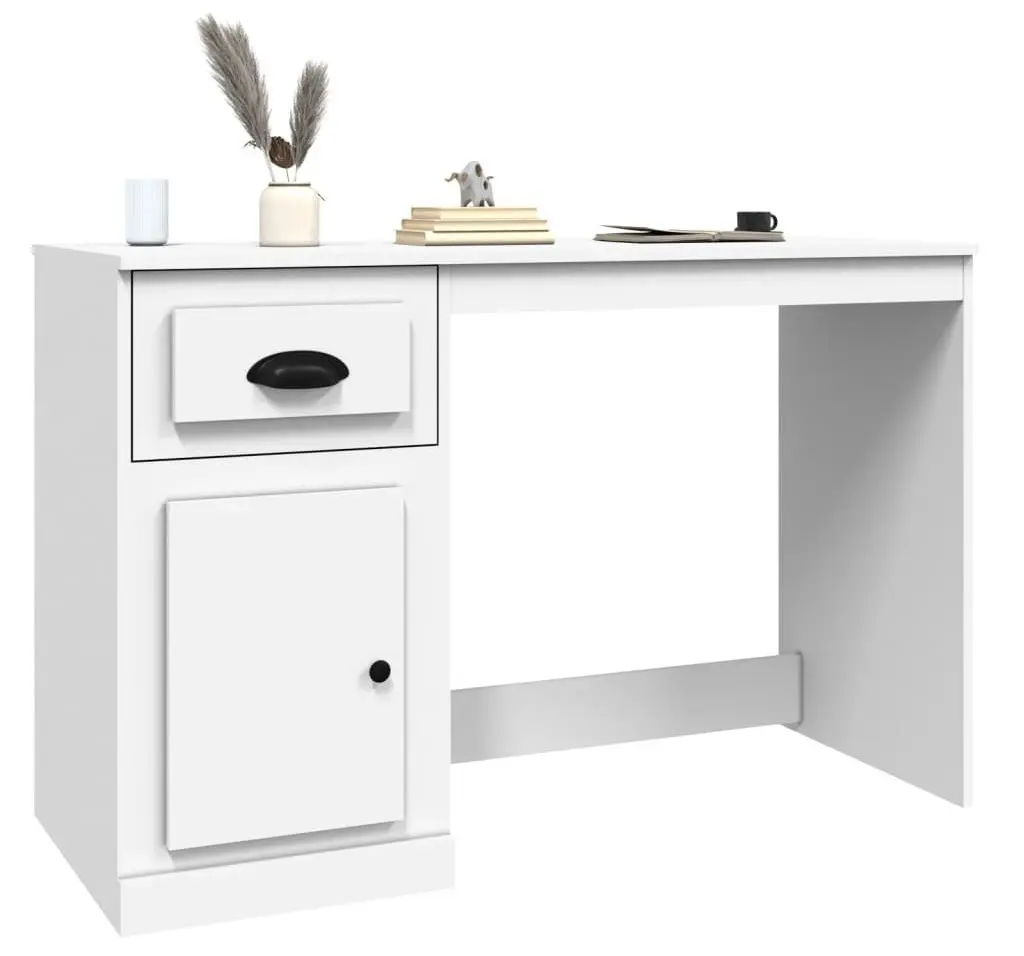 Masa de birou VidaXL 816472 (White)