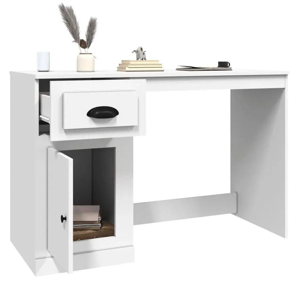 Masa de birou VidaXL 816472 (White)