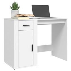 Masa de birou VidaXL 816784 (White) Thumb