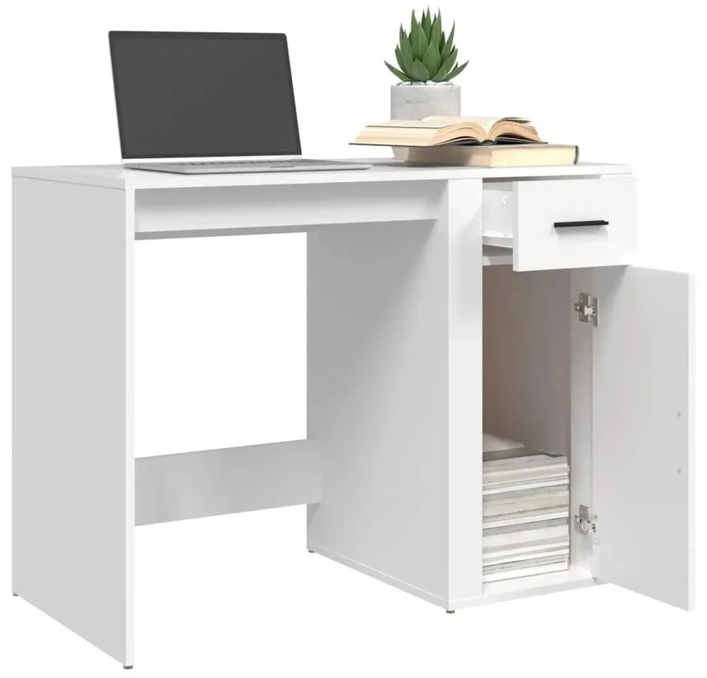 Masa de birou VidaXL 816784 (White)