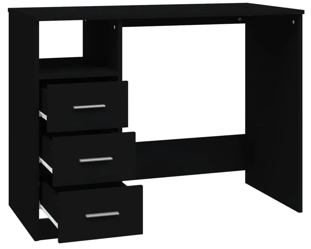 Masa de birou VidaXL 823033 (Black)