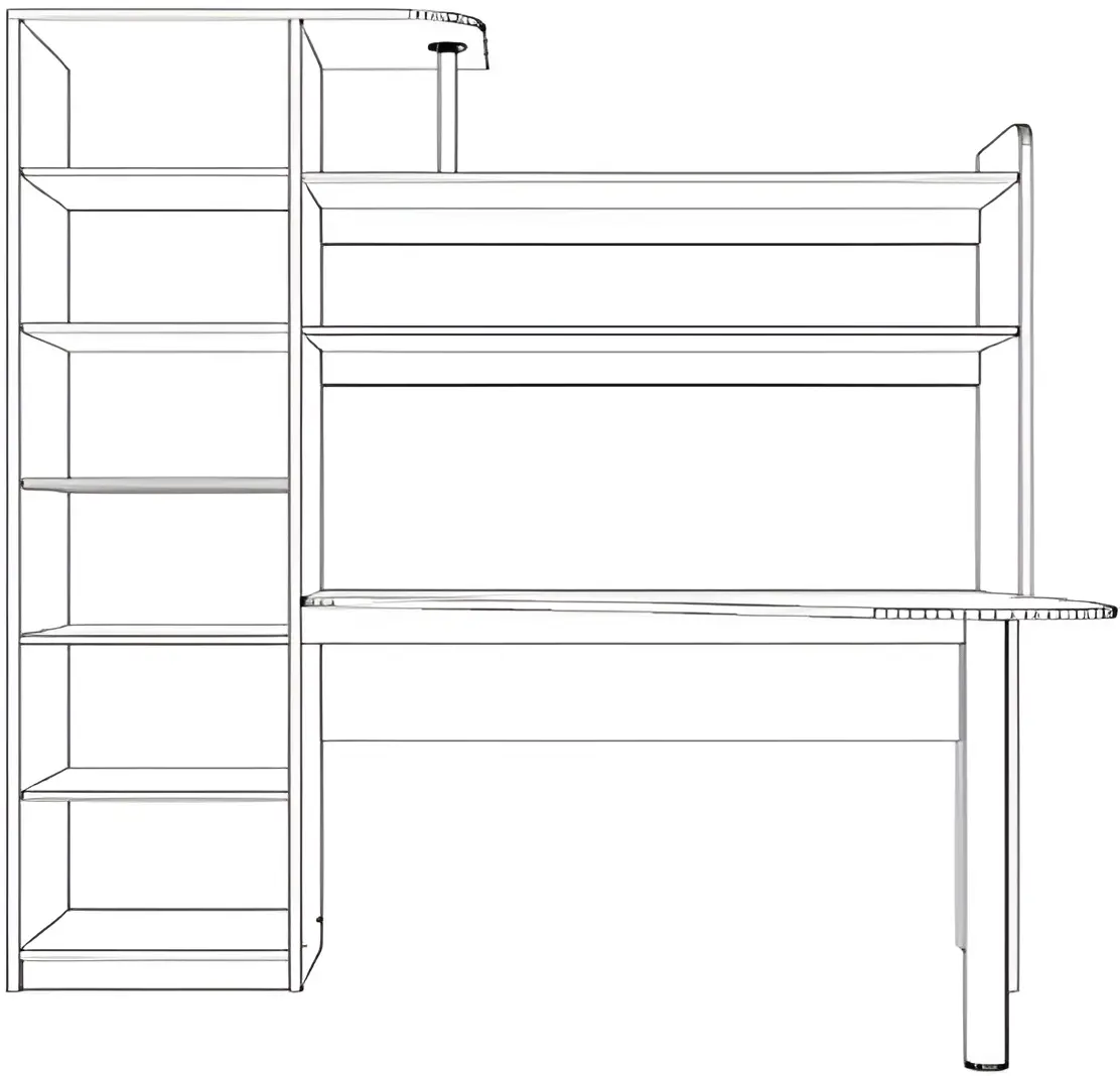 Masa de birou Yasen Kosinus (Cashmere)