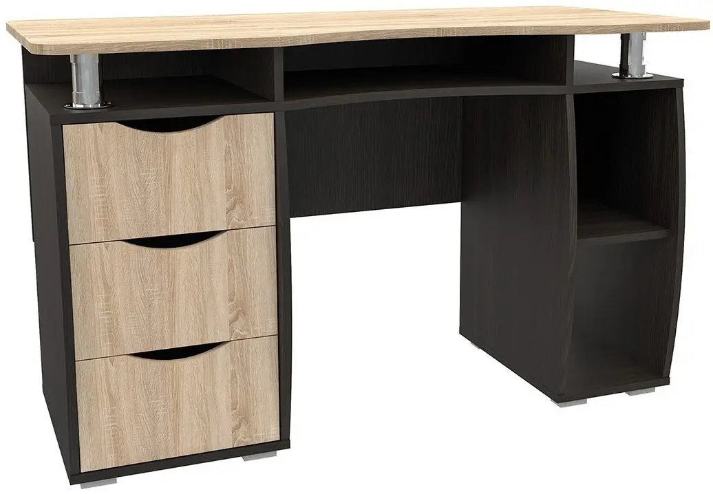 Письменный стол Yasen Смарт New (Венге Луизиана/Дуб Сонома)