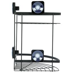 Полка для ванной Axentia 135969 (Black) Thumb