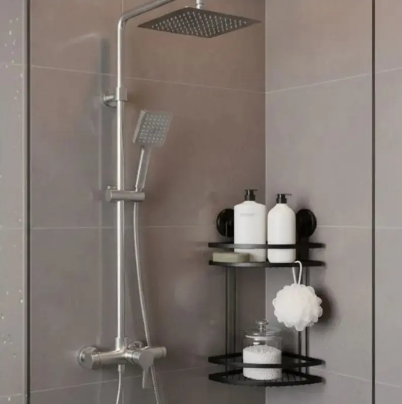Полка для ванной Bathroom Solutions 28942 (Black) - 4