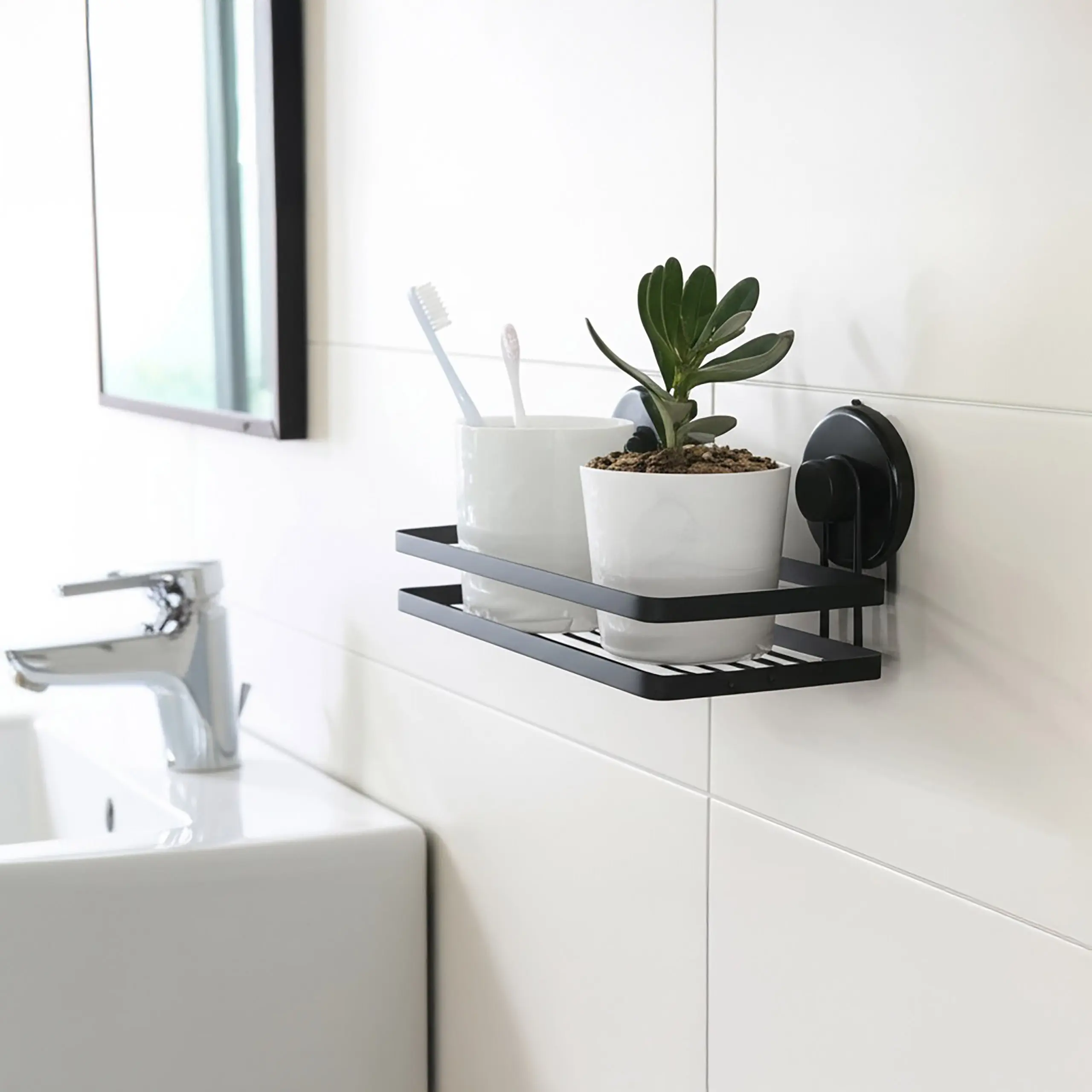 Полка для ванной Bathroom Solutions 28973 (Black) - 6