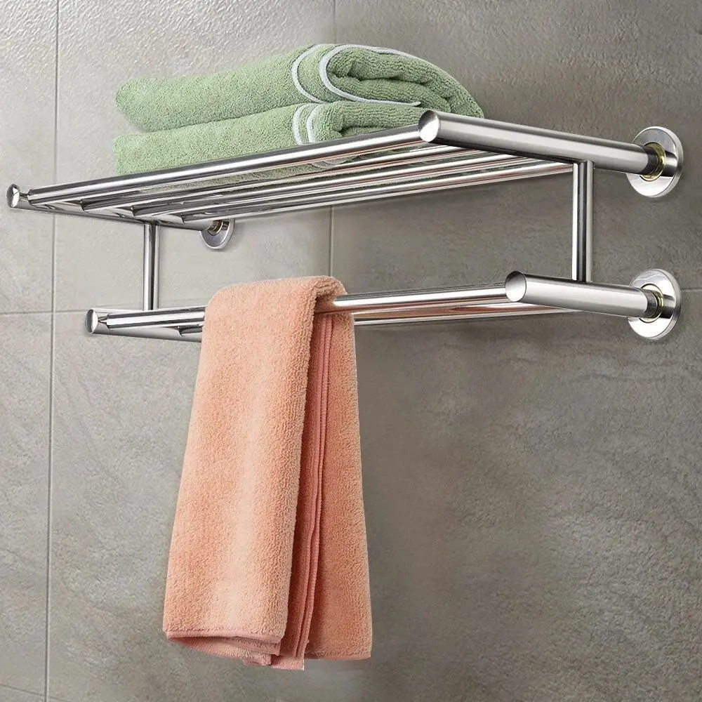 Полка для ванной Costway BA7596 (Inox)