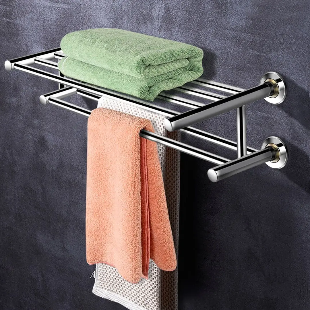 Полка для ванной Costway BA7596 (Inox)