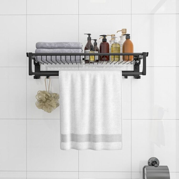 Raft pentru baie Costway JZ10207 (Black)