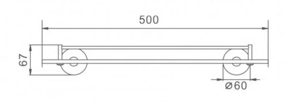 Raft pentru baie Frap F30107 (Inox)