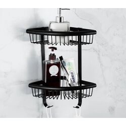 Полка для ванной Frap F352-16 (Black) Thumb