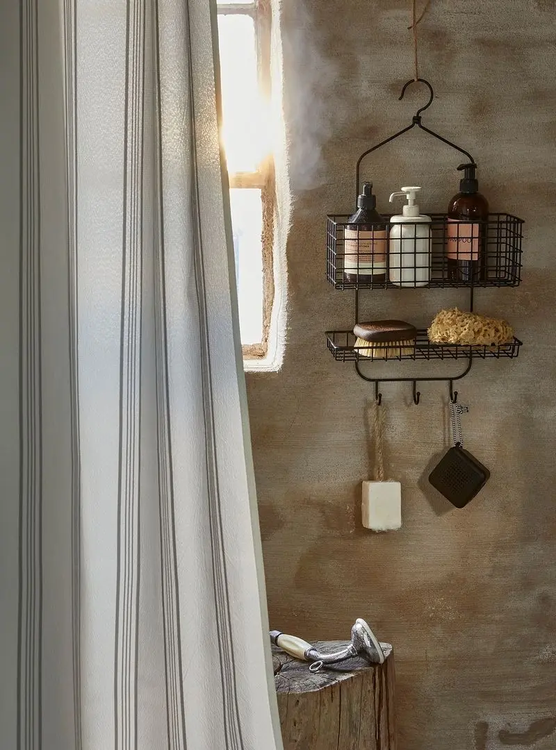 Raft pentru baie Ikea Blecksjon (Negru)