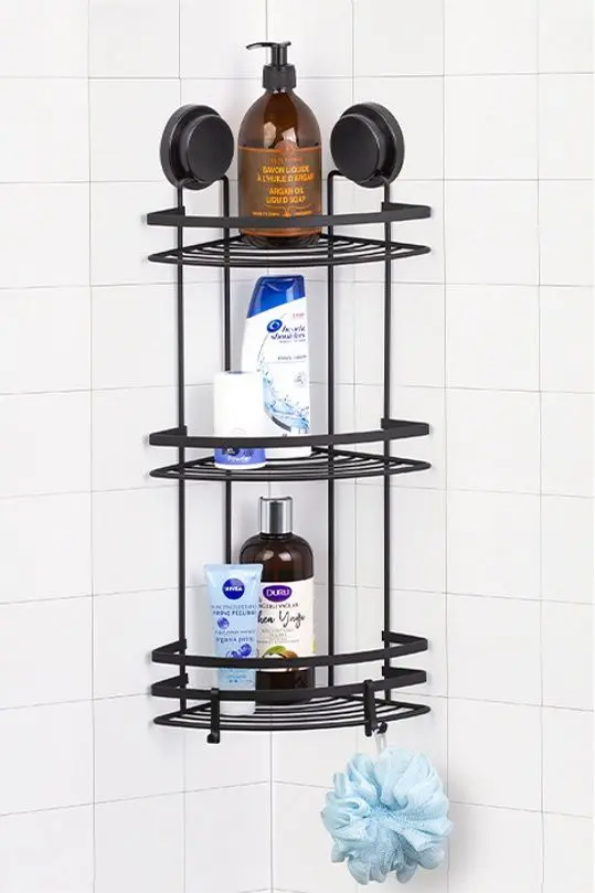 Полка для ванной Metalife Magic Fix MGLS-742 (Black)