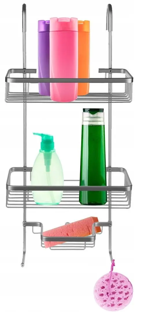 Полка для ванной Malatec 16721 (Silver)