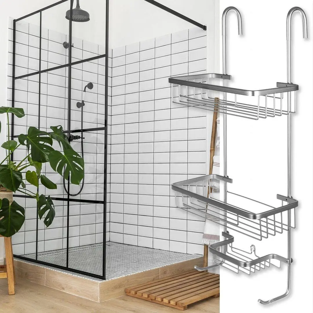 Полка для ванной Malatec 16721 (Silver)