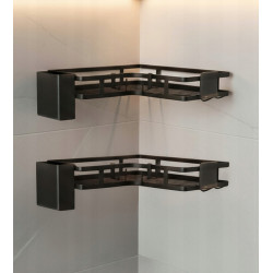 Set de rafturi pentru baie Ruhhy 27092 (Black) Thumb