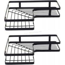 Набор полок для ванной Ruhhy 27092 (Black)