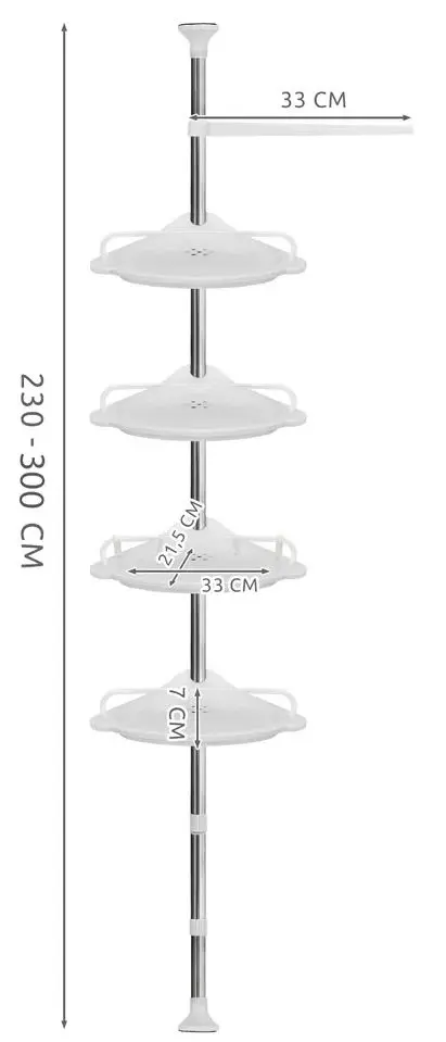 Raft pentru baie Ruhhy 6548 (White) - 8