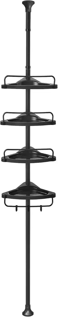 Raft pentru baie Songmics BCB001B01 (Black)