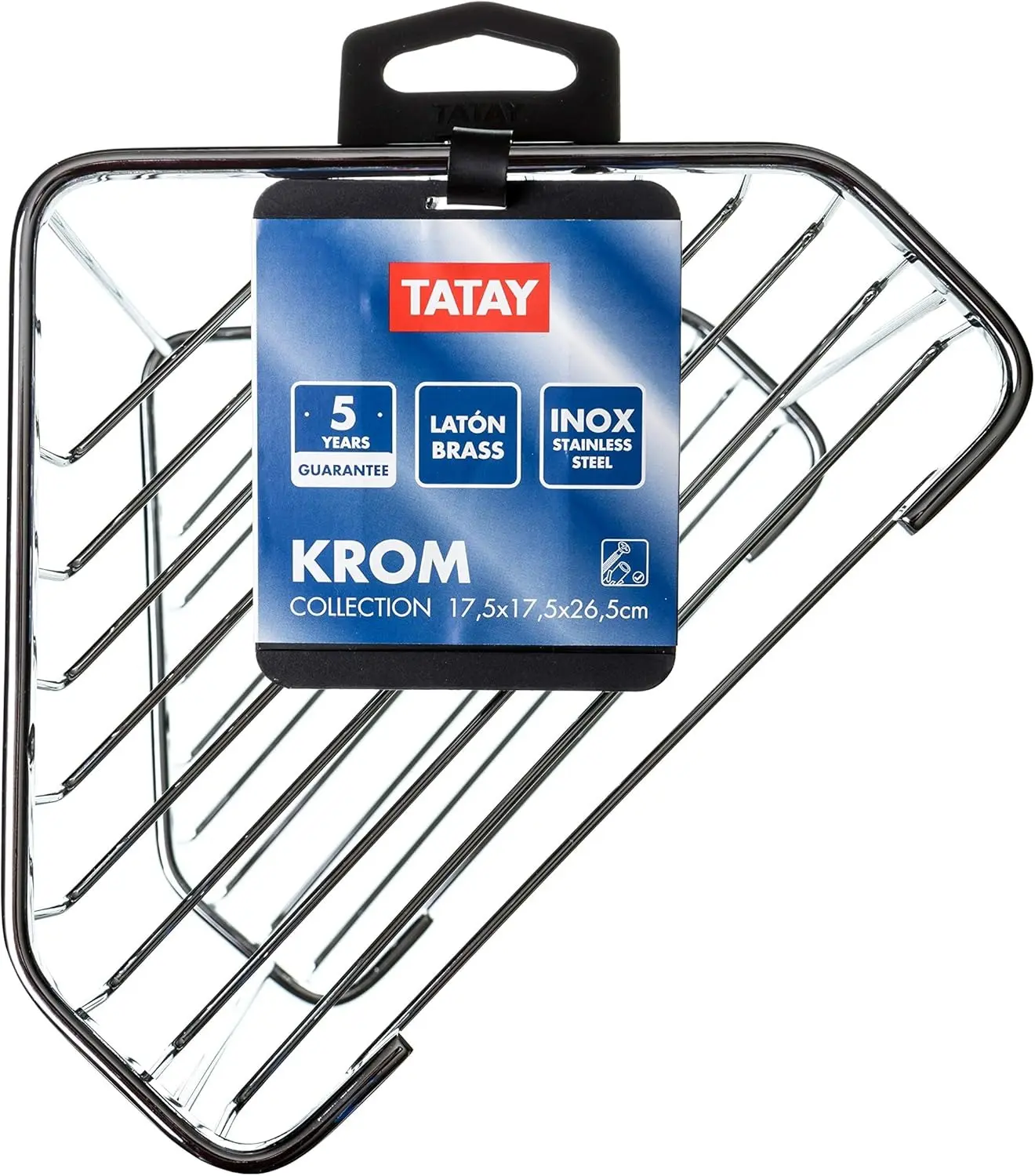 Raft pentru baie Tatay 42035 (Inox) - 3