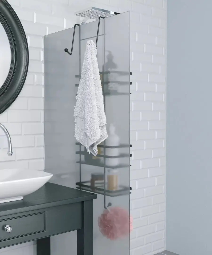 Raft pentru baie Teknotel LM580 (Matte Black)