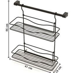 Raft pentru baie Teknotel MG042 (Black) Thumb