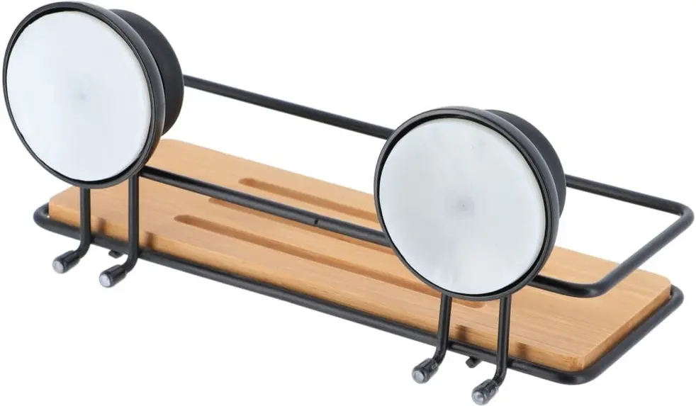 Raft pentru baie Tendance 49850 (Bamboo/Black)