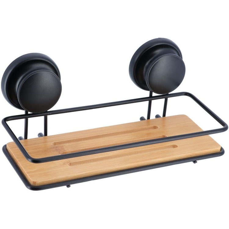 Raft pentru baie Tendance 49850 (Bamboo/Black)