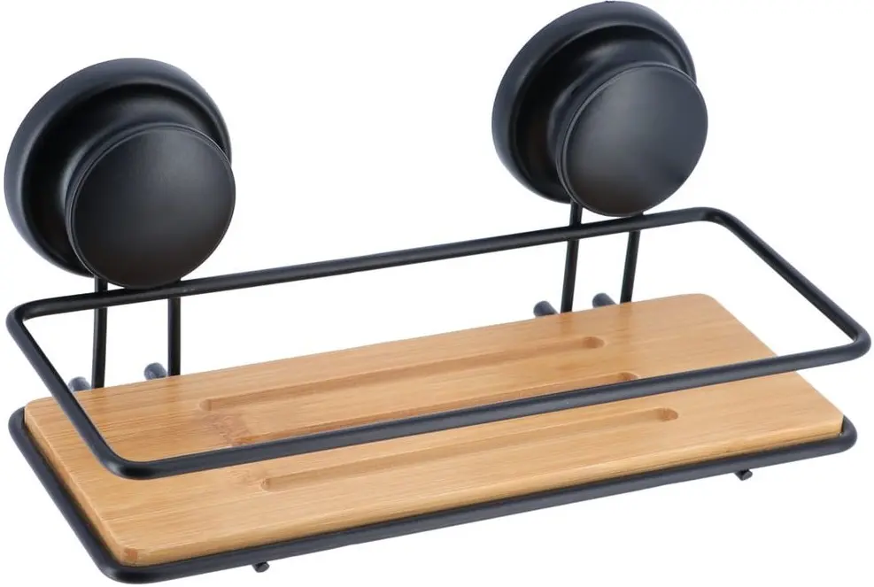 Raft pentru baie Tendance 49850 (Bamboo/Black)