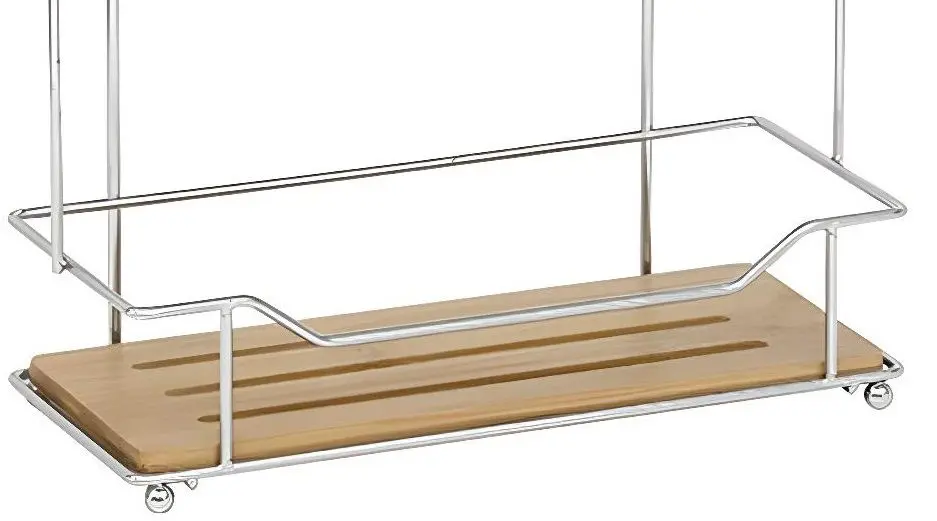 Полка для ванной Tendance Bamboo 52142 (Chrome/Bamboo)