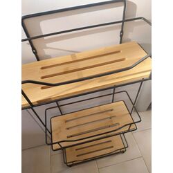 Полка для ванной Tendance Bamboo 52143 (Black/Bamboo) Thumb