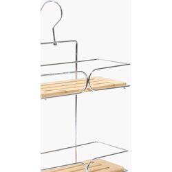 Raft pentru baie Tendance Caddy 52137 (Chrome/Bamboo) Thumb