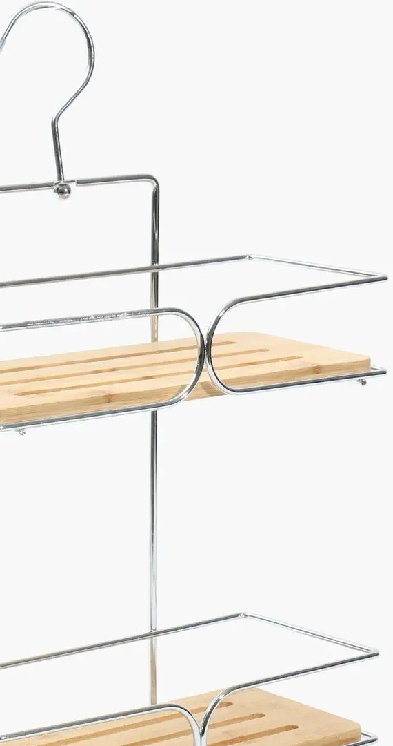 Raft pentru baie Tendance Caddy 52137 (Chrome/Bamboo)