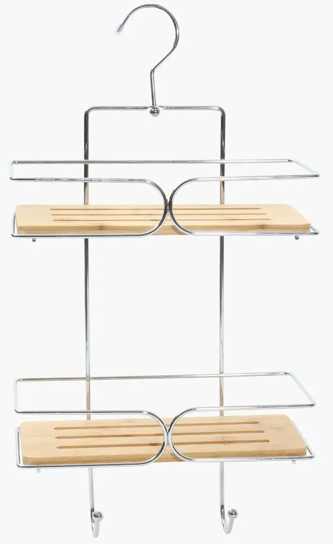 Raft pentru baie Tendance Caddy 52137 (Chrome/Bamboo)