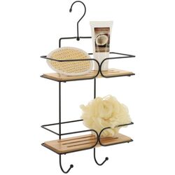 Raft pentru baie Tendance Caddy 52138 (Black/Bamboo) Thumb