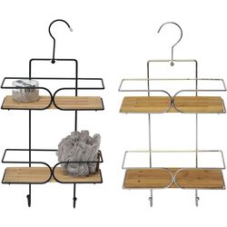 Raft pentru baie Tendance Caddy 52138 (Black/Bamboo) Thumb