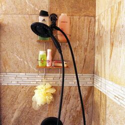 Raft pentru baie Tendance Caddy 52138 (Black/Bamboo) Thumb