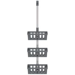 Полка для ванной VidaXL 154599 (Silver/Grey)