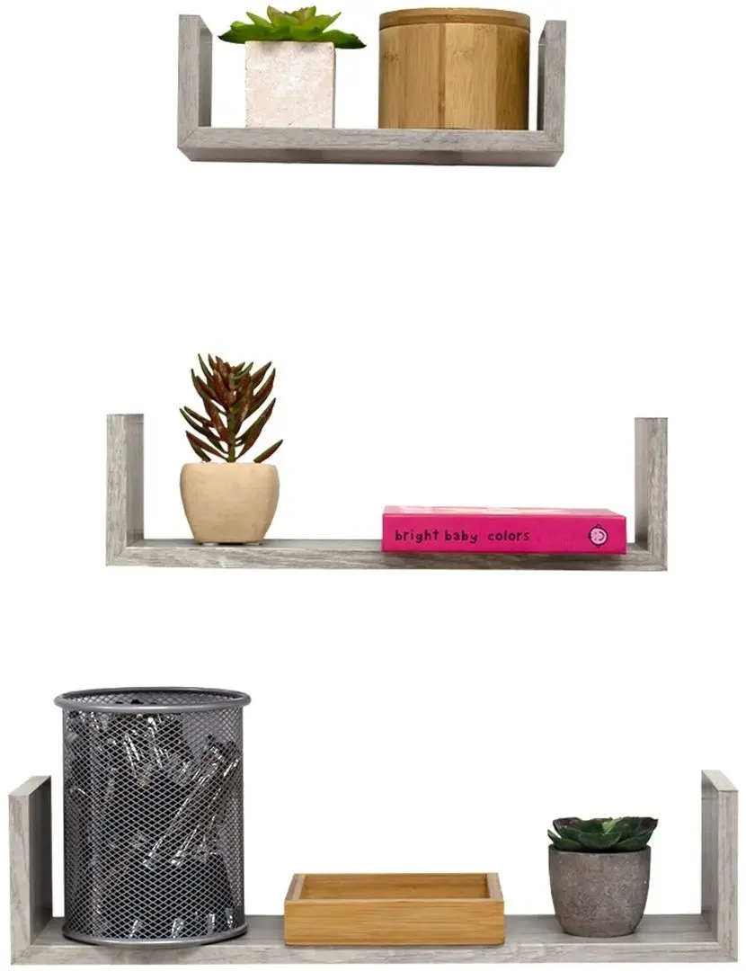 Набор полок 5Five Fixy 138955D (Grey Oak)