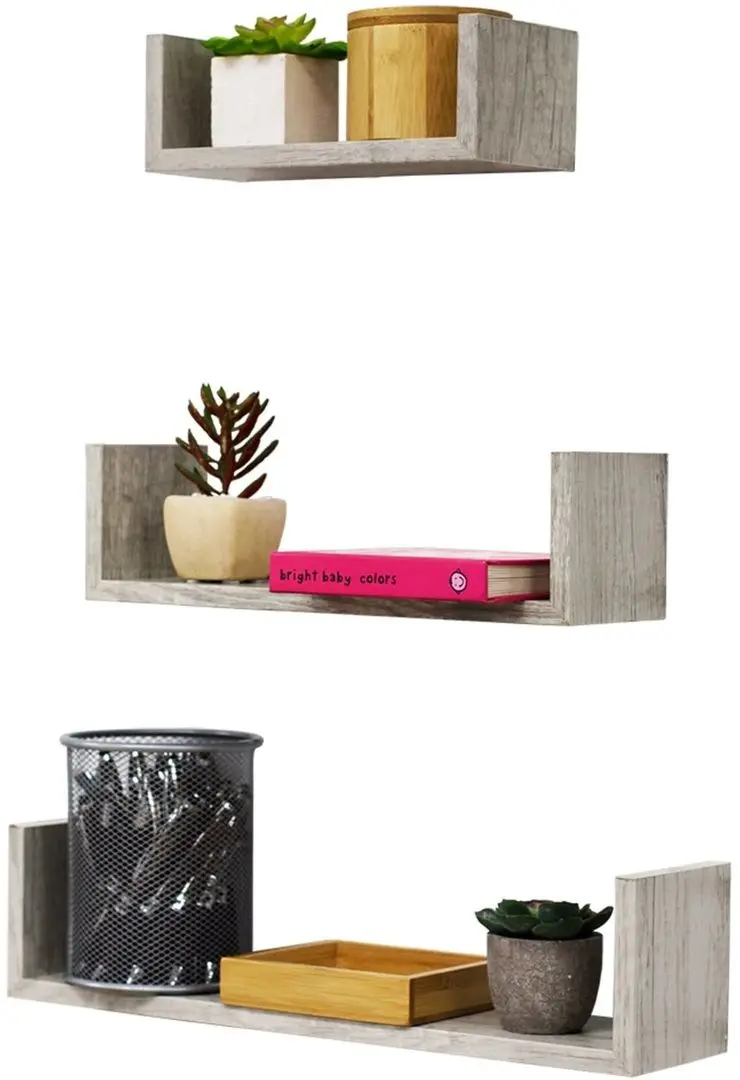 Набор полок 5Five Fixy 138955D (Grey Oak)