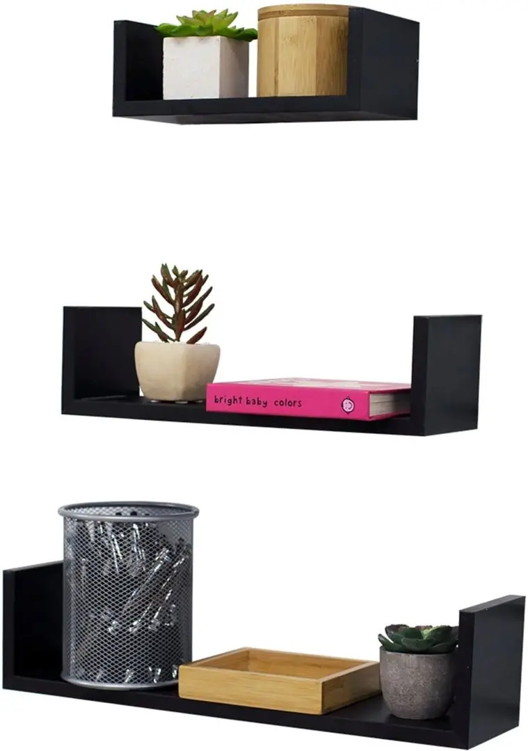 Set rafturi cub 5Five Fixy 38955A (Black)