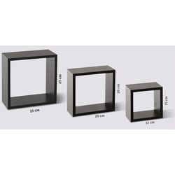 Набор полок куб 5Five Fixy 138956A (Black) Thumb