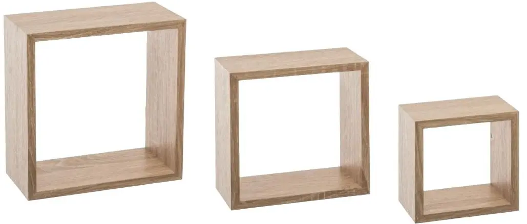 Set rafturi cub 5Five Fixy 138956C (Natural Oak)