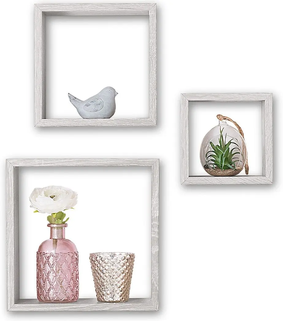 Набор полок куб 5Five Fixy 138956D (Grey Oak)